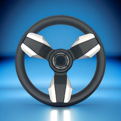 Collina Boat Steering Wheel Brushed Inserts - Keyed ONLY