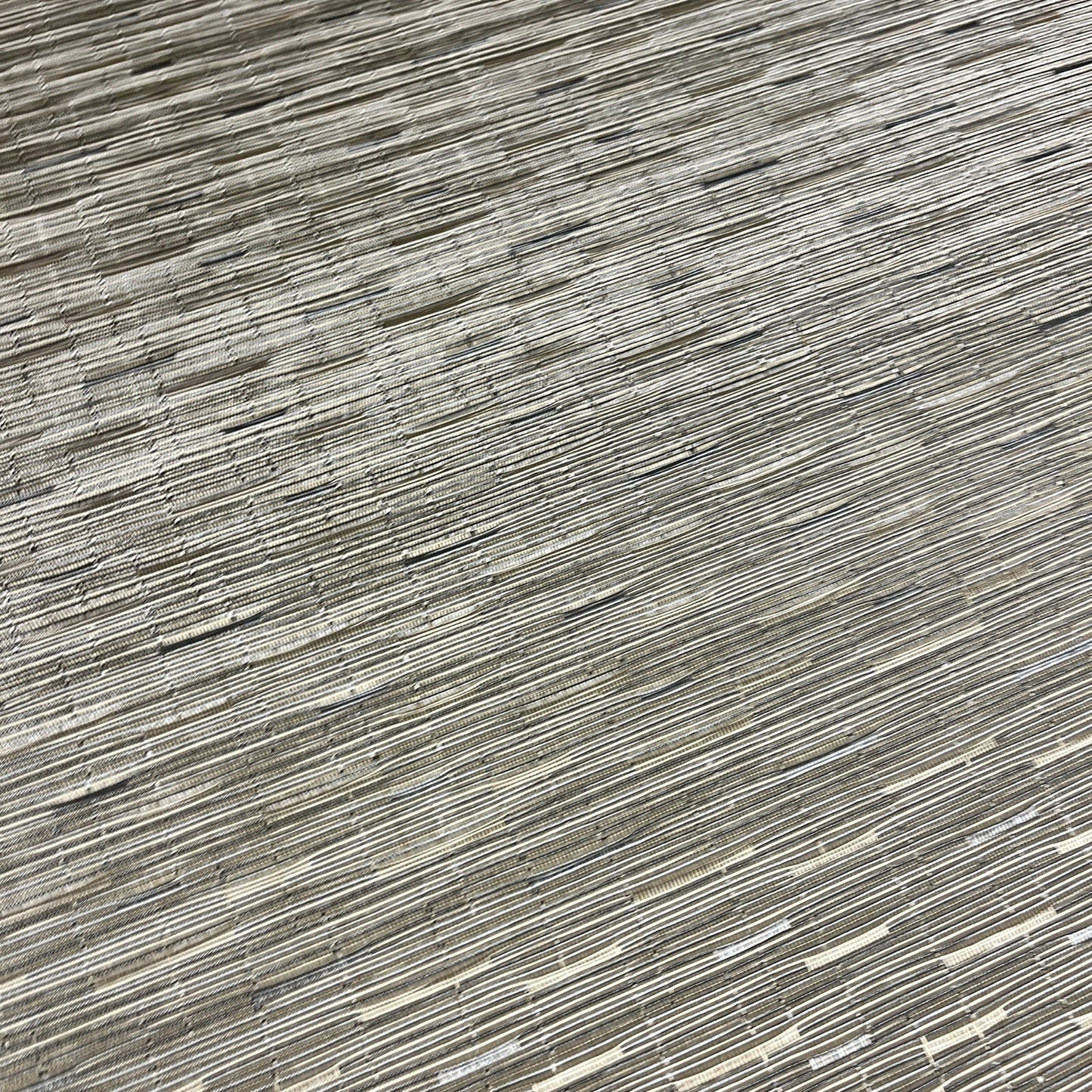 Woven Vinyl Flooring | Thatch - Golden Amber | 6' W | Choose Your Length