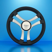 Benaco Boat Steering Wheel Brushed Aluminum Spokes | Bentley