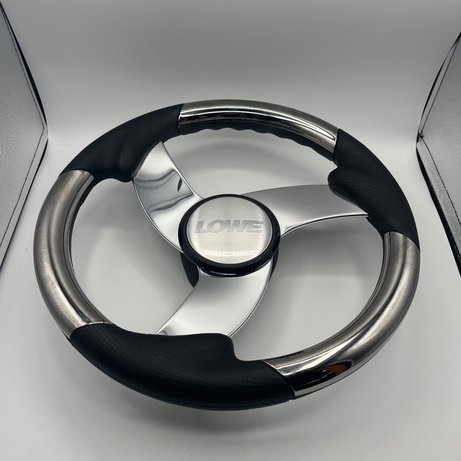 Model M533 Boat Steering Wheel Polished Alum Spoke | Lowe