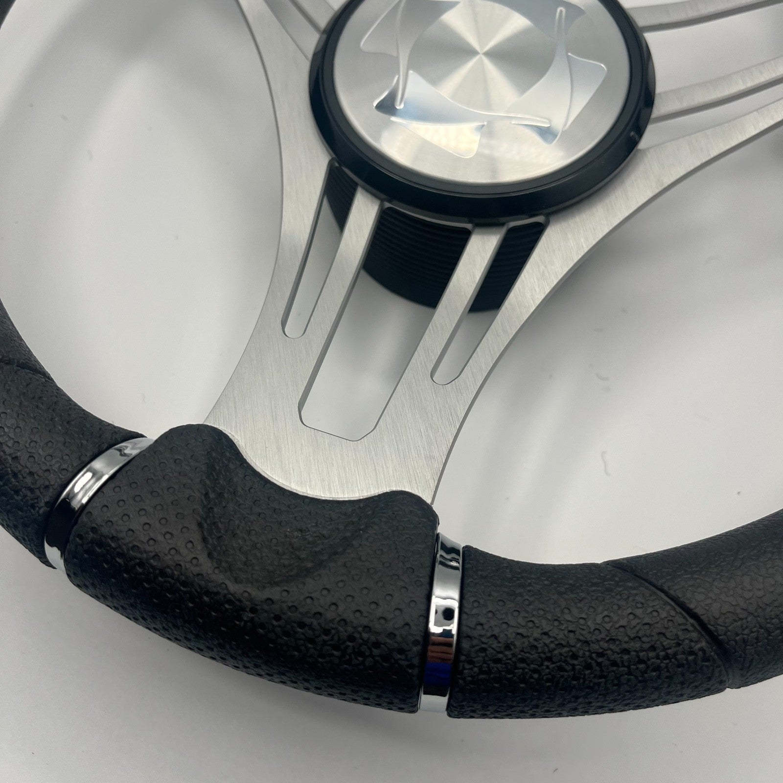 Verona Boat Steering Wheel Brushed Alum Spokes | Stingray