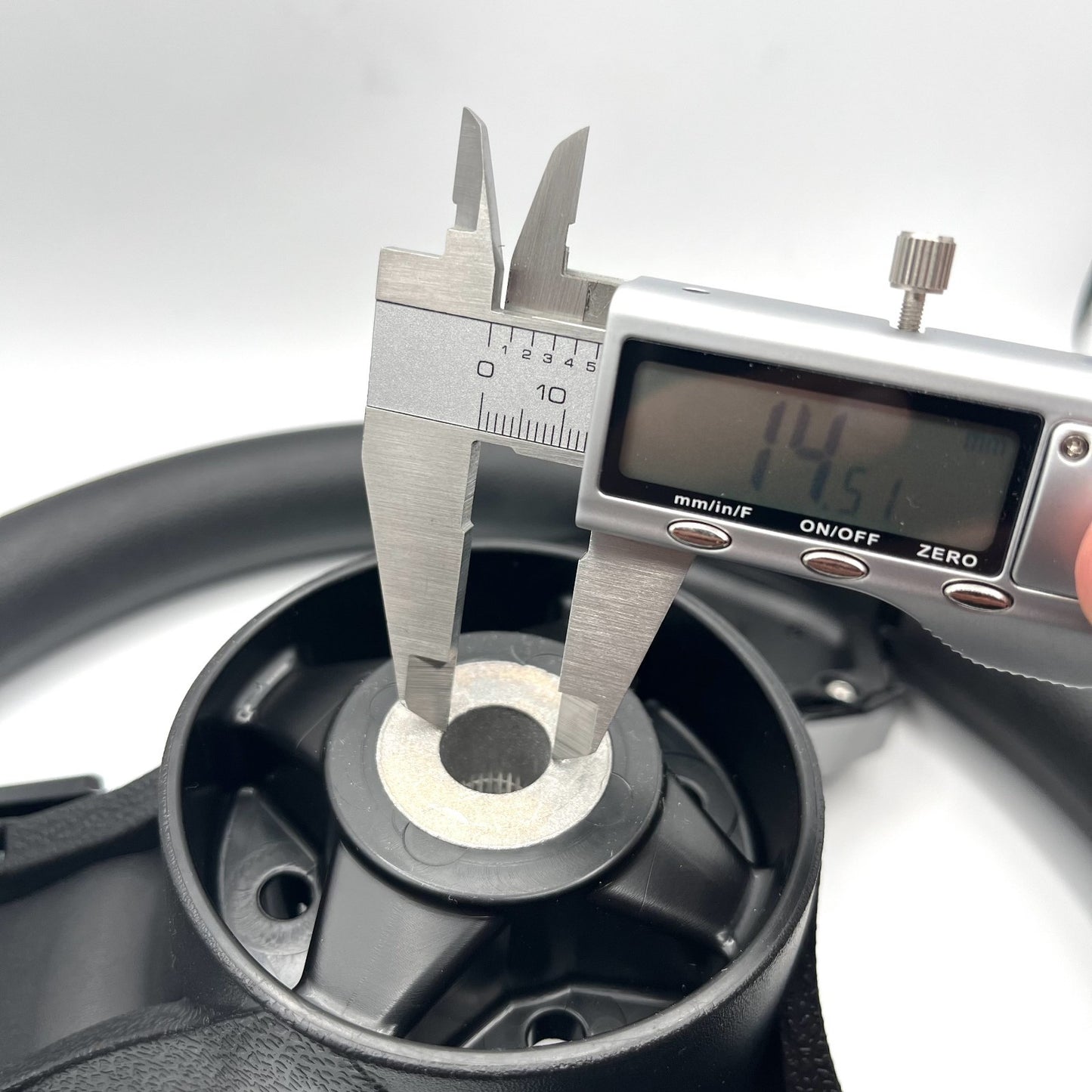 Collina Black Golf Cart Steering Wheel fits YAMAHA carts