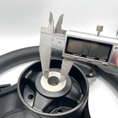 Collina Black Golf Cart Steering Wheel fits YAMAHA carts