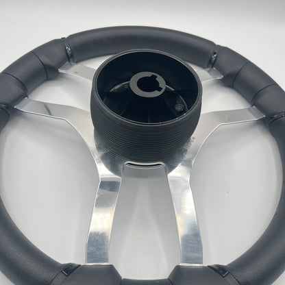 Malera Boat Steering Wheel Chrome Spokes | Apex Q Star