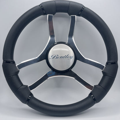 Malera Boat Steering Wheel Chrome Spokes | Bentley