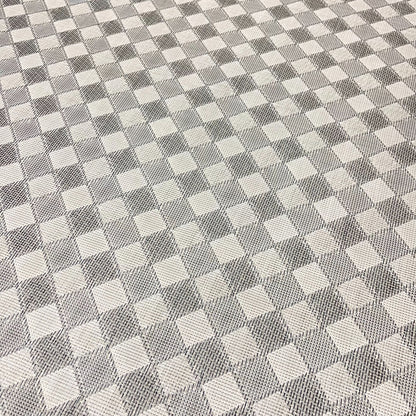 Woven Vinyl Flooring | Checkers - C-80043561 | 7'6" X 14'