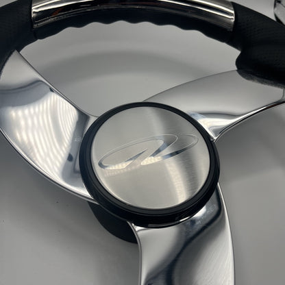 Model M533 Boat Steering Wheel Polished Alum Spoke | Regal
