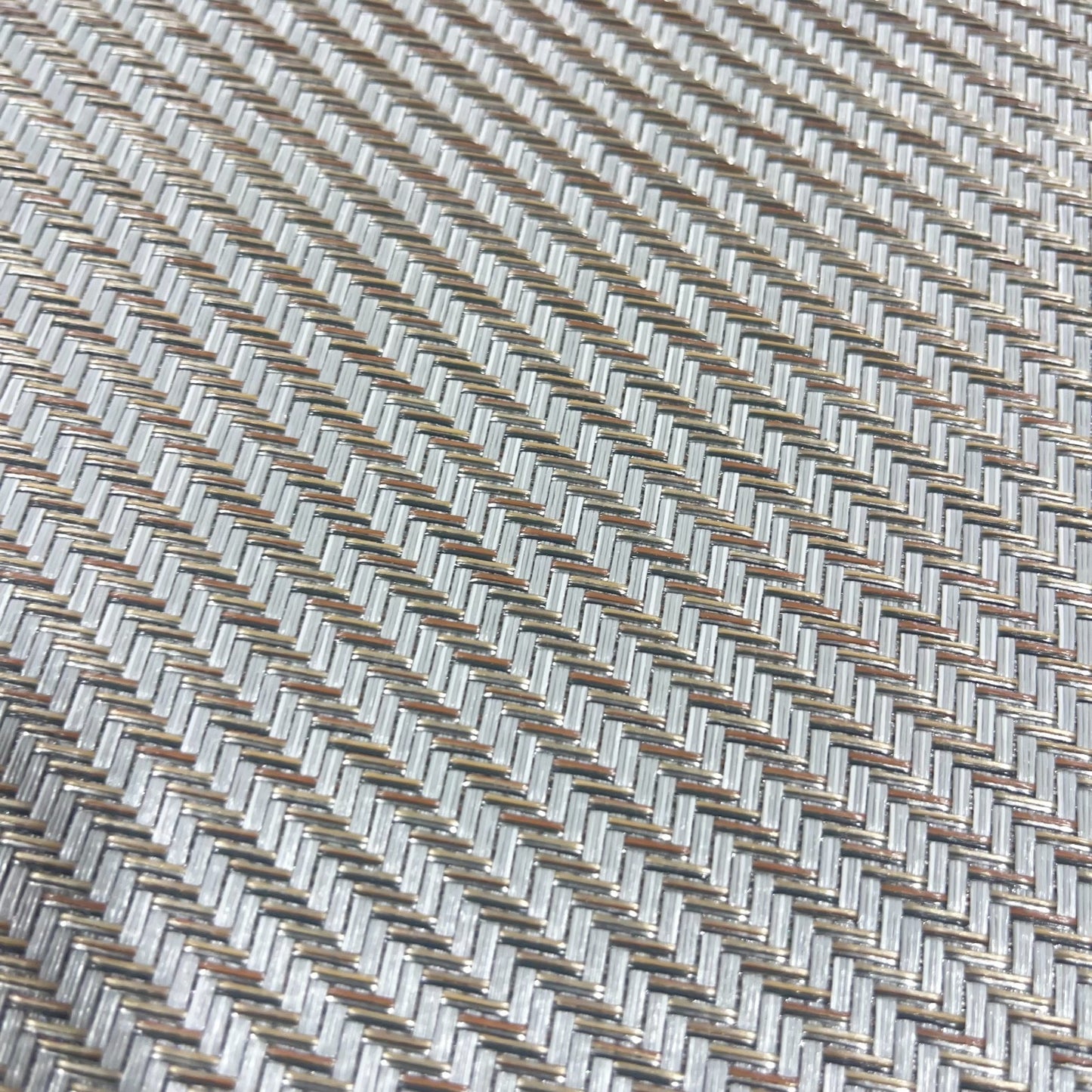 Woven Vinyl Flooring | Twill - Caribou | 8'6" W | Choose Your Length
