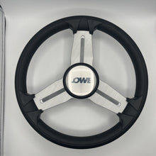 Model 15 Marine Steering Wheel Brushed Alum Spokes | Lowe Boats