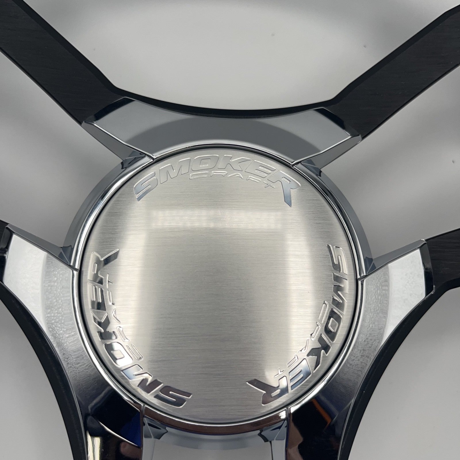 Malera Boat Steering Wheel Black Aluminum Spokes | Starcraft Boats