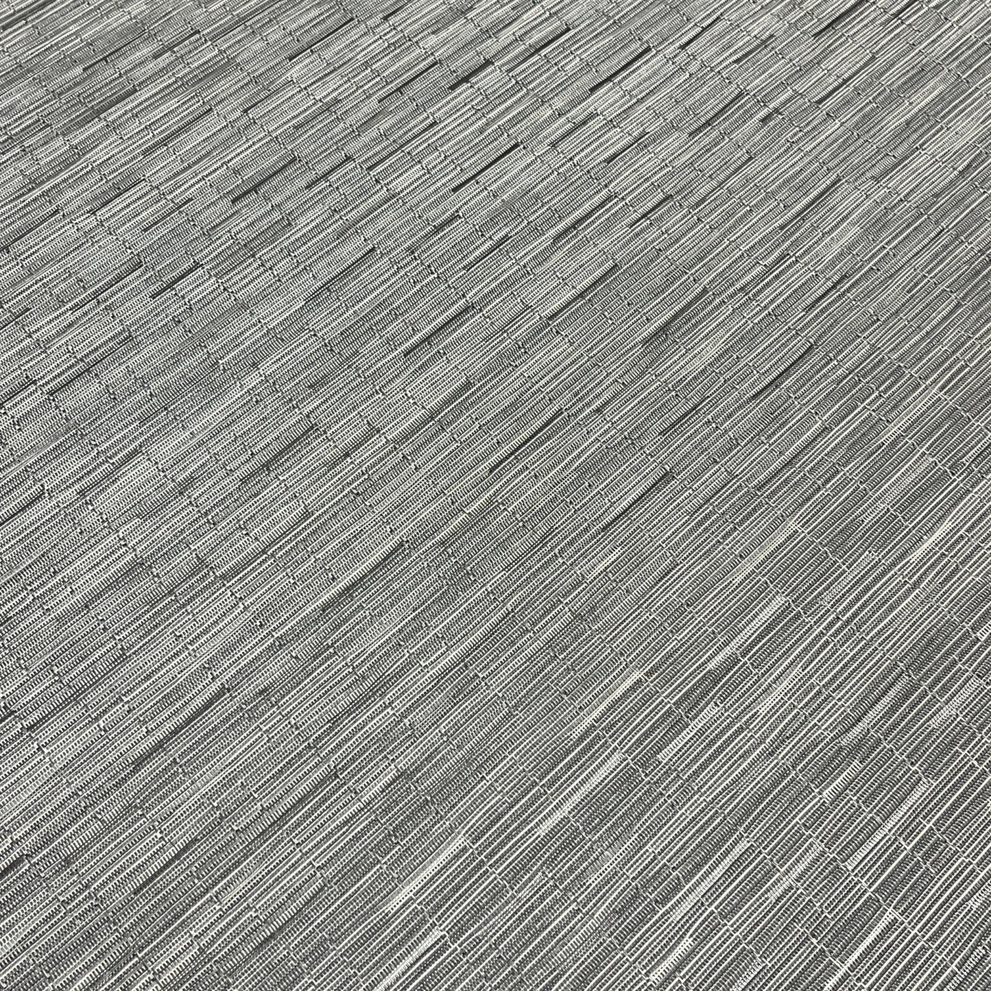 Woven Vinyl Flooring | Thatch - Steel | 6' W | Choose Your Length