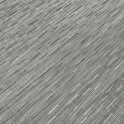 Woven Vinyl Flooring | Thatch - Steel | 6' W | Choose Your Length