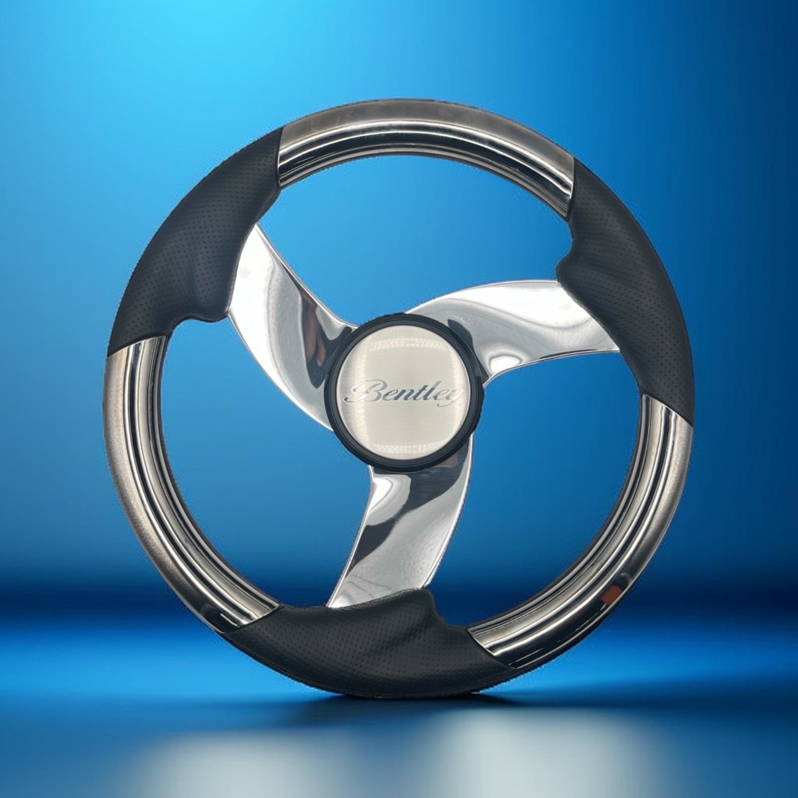 Model M533 Boat Steering Wheel Polished Alum Spoke | Bentley