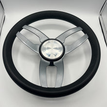 Cabrio Boat Steering Wheel Gray Brushed Alum Spoke | Stingray Boat