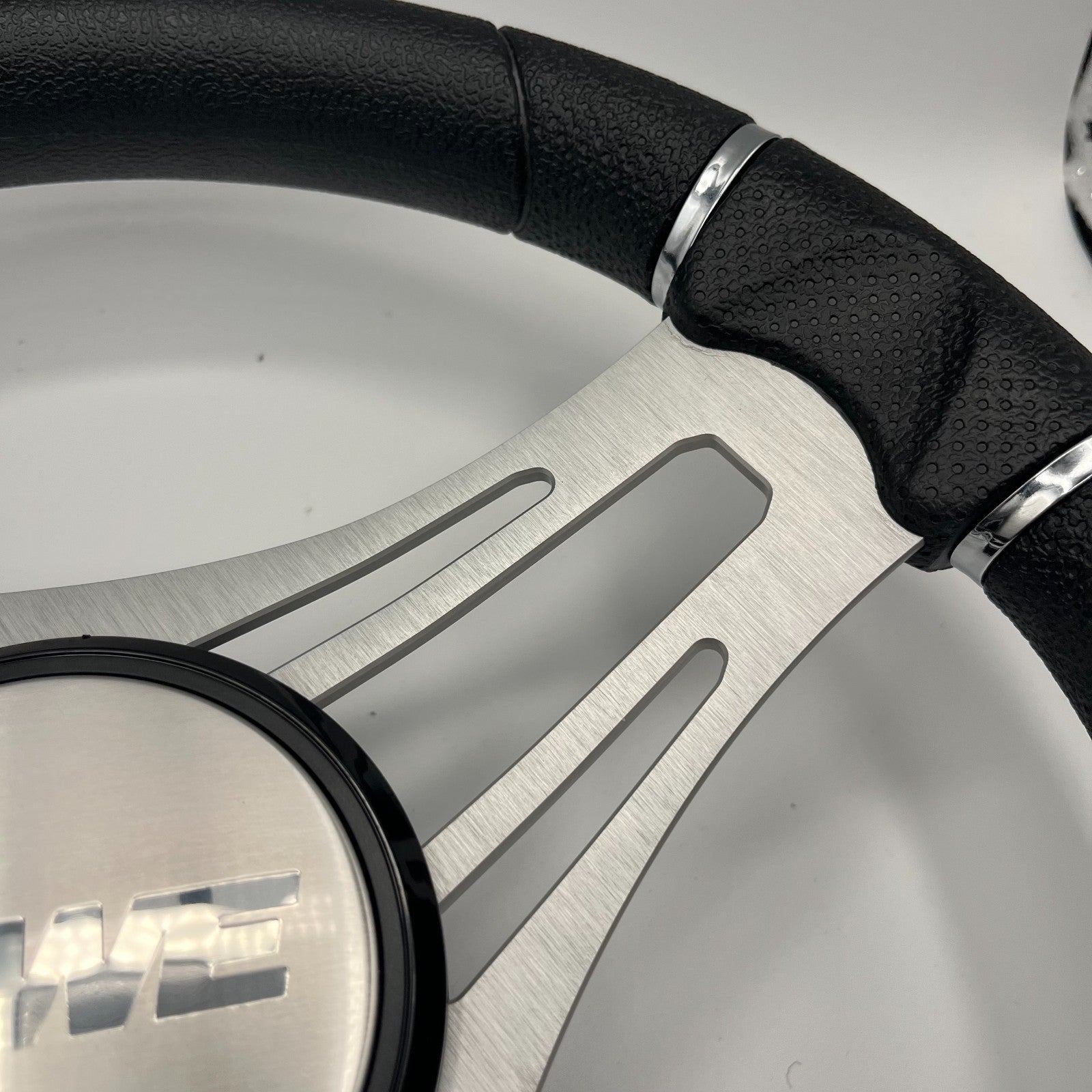 Verona Boat Steering Wheel Brushed Aluminum Spokes | Lowe