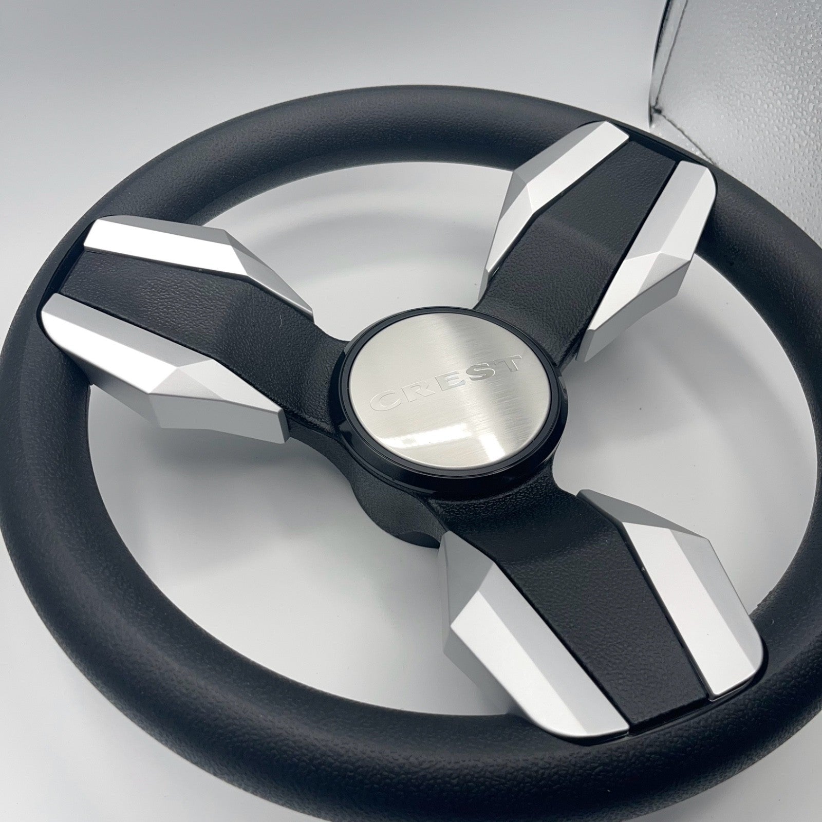 Collina Boat Steering Wheel Brushed Inserts - Keyed ONLY