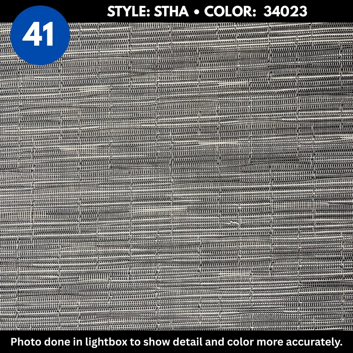 Woven Vinyl Flooring | Thatch - Steel | 6' W | Choose Your Length