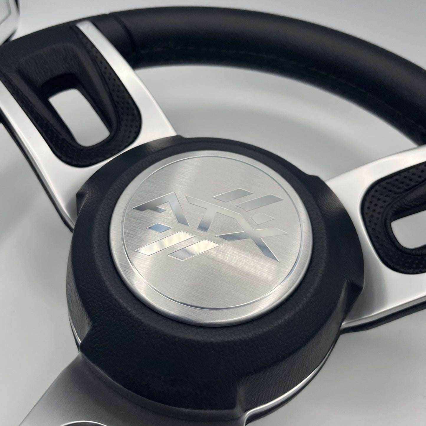 Gussi Italia Black Model 702 Steering Wheel | ATX Cap