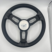 Model 15 Boat Steering Wheel Blk Brushed Alum Spokes | Regal