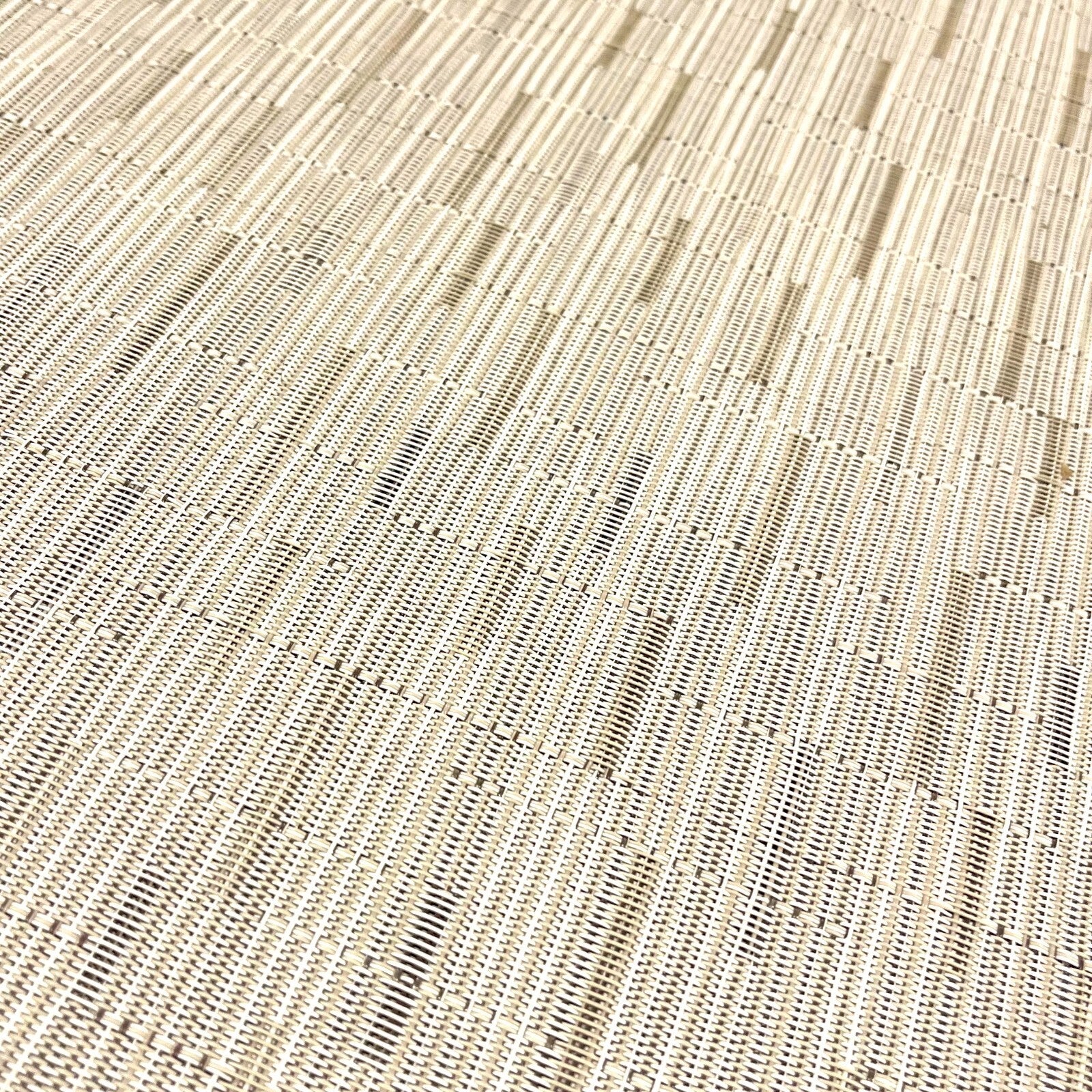 Woven Vinyl Flooring | Bamboo - Oat | 6' Width | Choose Your Length