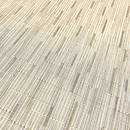 Woven Vinyl Flooring | Bamboo - Oat | 6' Width | Choose Your Length
