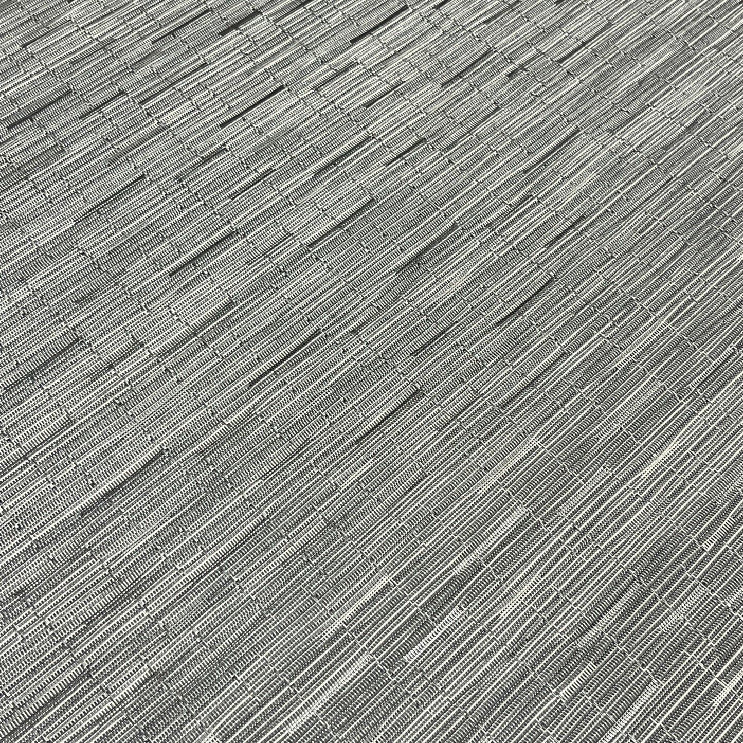 Woven Vinyl Flooring | Thatch - Steel | 6' W | Choose Your Length