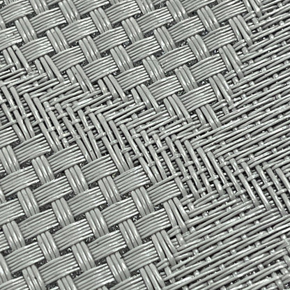 Woven Vinyl Flooring | Lattice - Grey Brook | 4' W | Choose Your Length