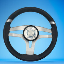 Badia Boat Steering Wheel Brushed Aluminum Spokes | Stingray