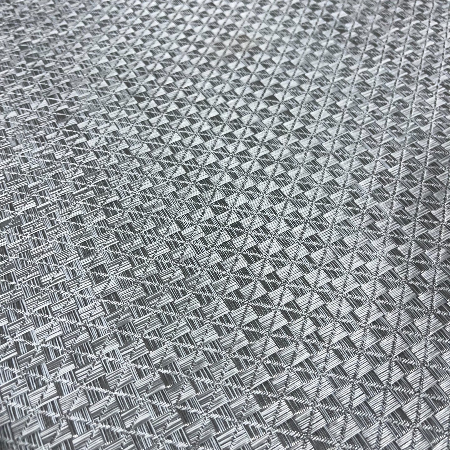 Woven Vinyl Flooring | Ribbon - Silver Lining | 8'6" W | Choose Your Length