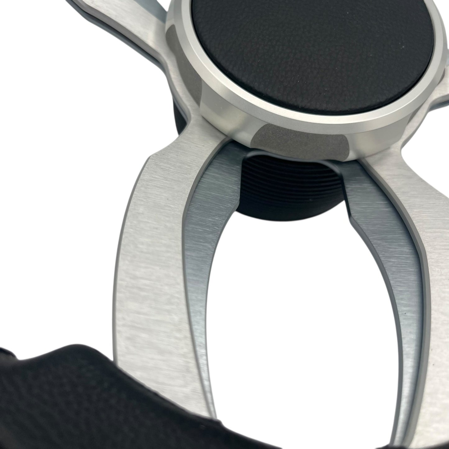 Garda Boat Steering Wheel Brushed Dual Spoke Alum | Plain Center Cap
