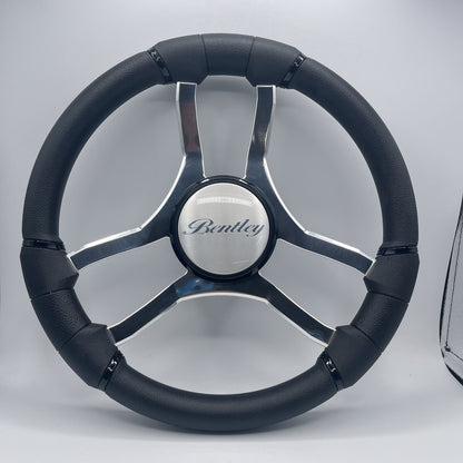 Malera Boat Steering Wheel Chrome Spokes | Bentley