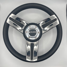 Gussi Italia Marine Steering Wheel Stainless Steel Spoke Soft Touch Rim | Gussi