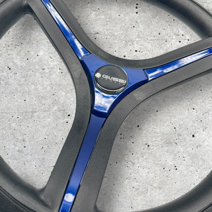 Brenta Black & Blue Golf Cart Steering Wheel Fits Yamaha Golf Cart
