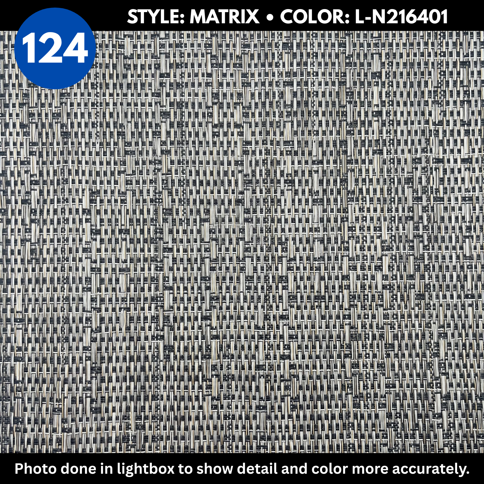 Woven Vinyl Flooring | SMAT-Matrix-NPhantom Grey - L-N216401 | 8'6" X 10' - 30'