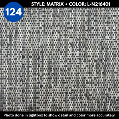 Woven Vinyl Flooring | SMAT-Matrix-NPhantom Grey - L-N216401 | 8'6" X 10' - 30'