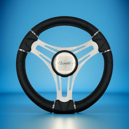Verona Boat Steering Wheel Brushed Alum Spokes | Bentley