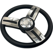 Gussi Italia Marine Steering Wheel Stainless Steel Spokes Soft Touch Rim | Axis