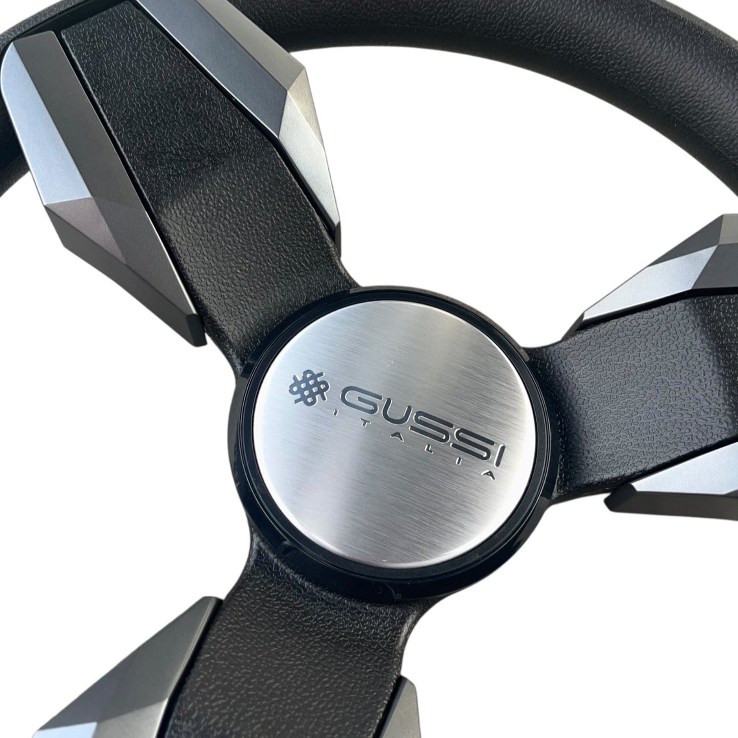 Collina Boat Steering Wheel Dark Gray Inserts - Keyed ONLY