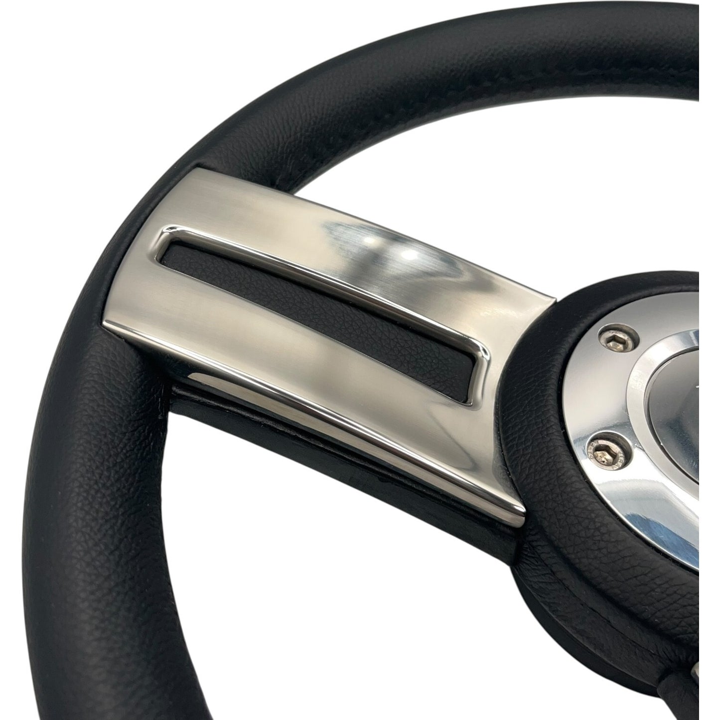 Gussi Italia Marine Steering Wheel Stainless Steel Spokes Soft Touch Rim | Axis
