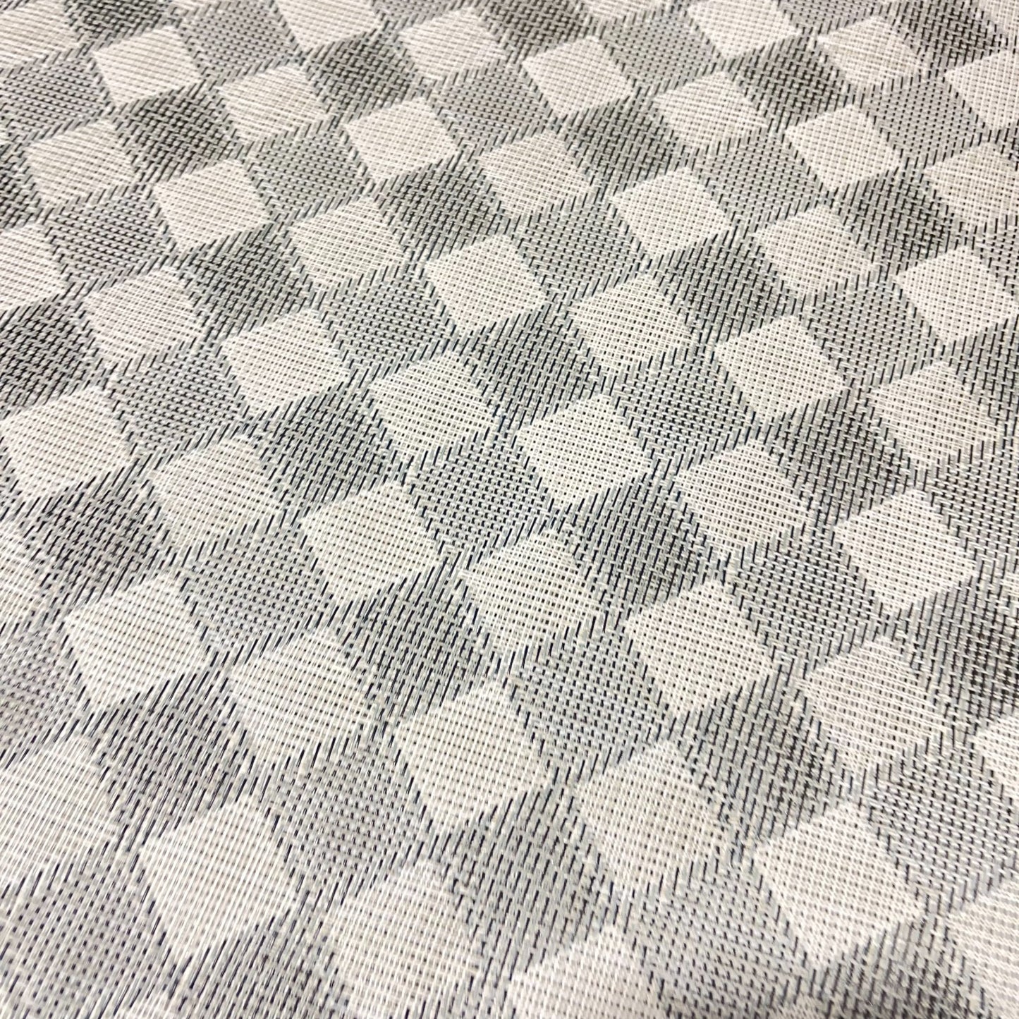 Woven Vinyl Flooring | Checkers - C-80043561 | 7'6" X 14'