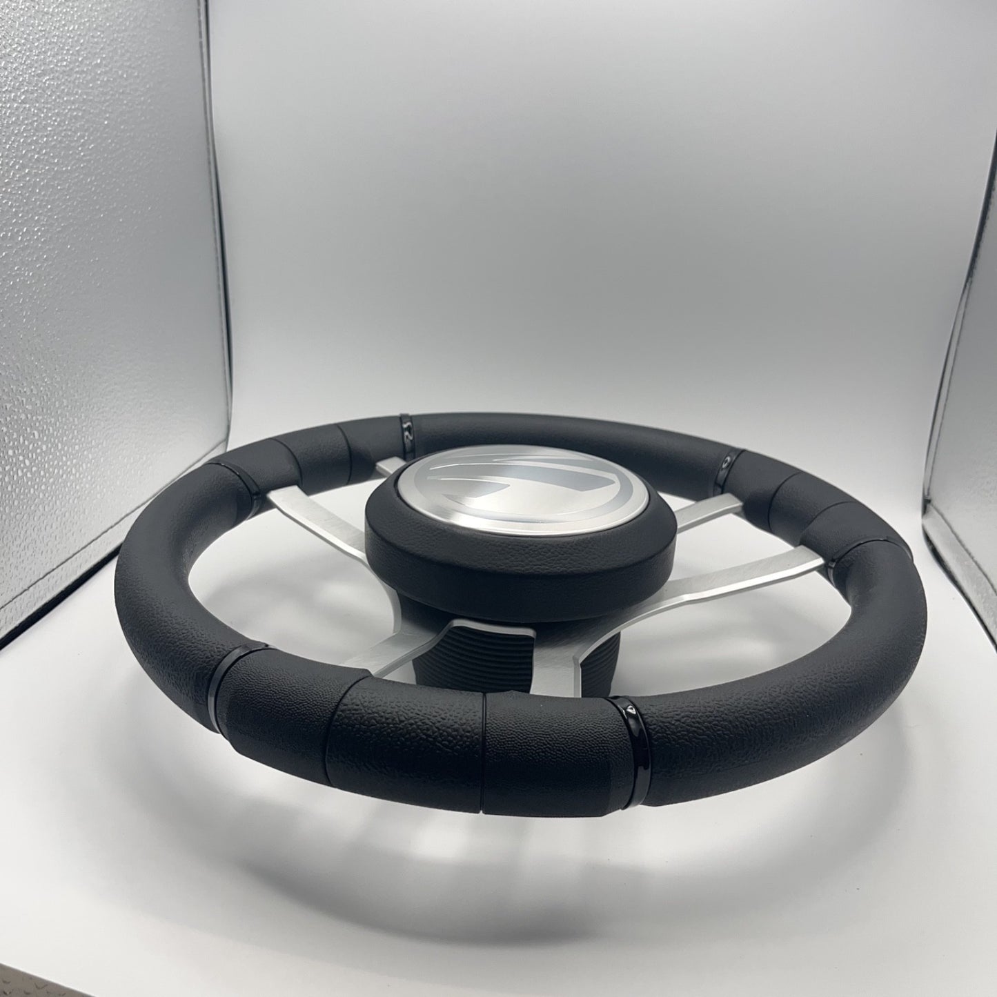 Malera Boat Steering Wheel Brushed Aluminum Spokes | Tige Boats