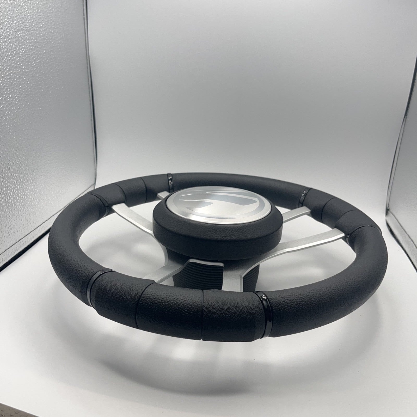 Malera Boat Steering Wheel Brushed Aluminum Spokes | Tige Boats