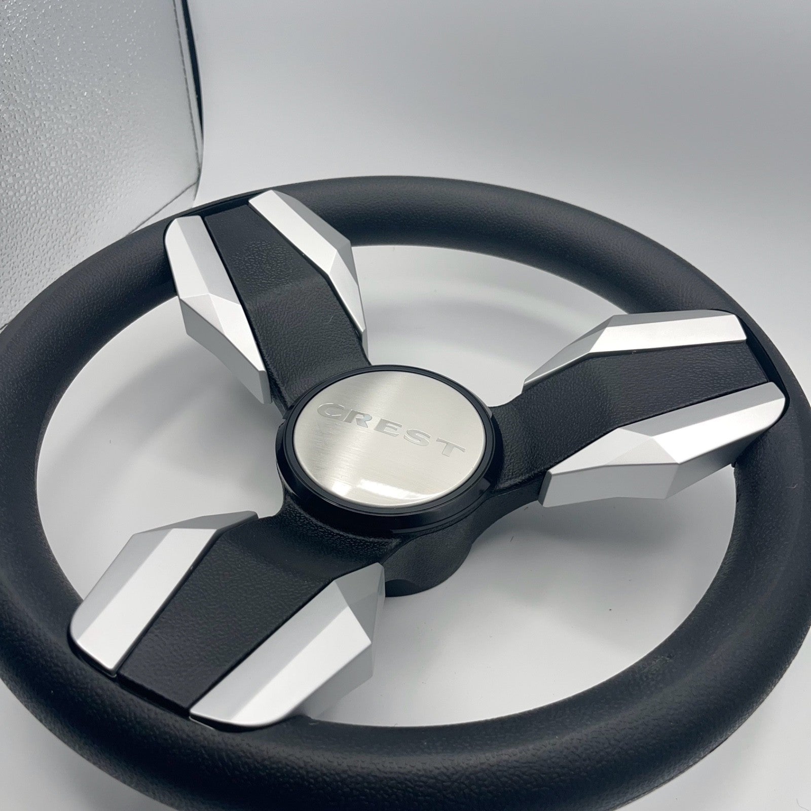Collina Boat Steering Wheel Brushed Inserts - Keyed ONLY