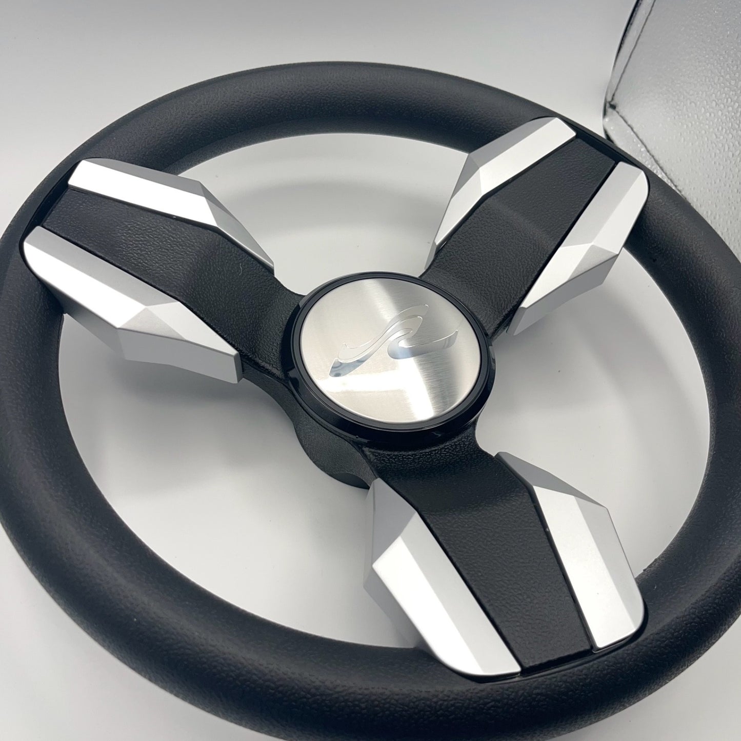 Collina Boat Steering Wheel Brushed Inserts - Keyed ONLY