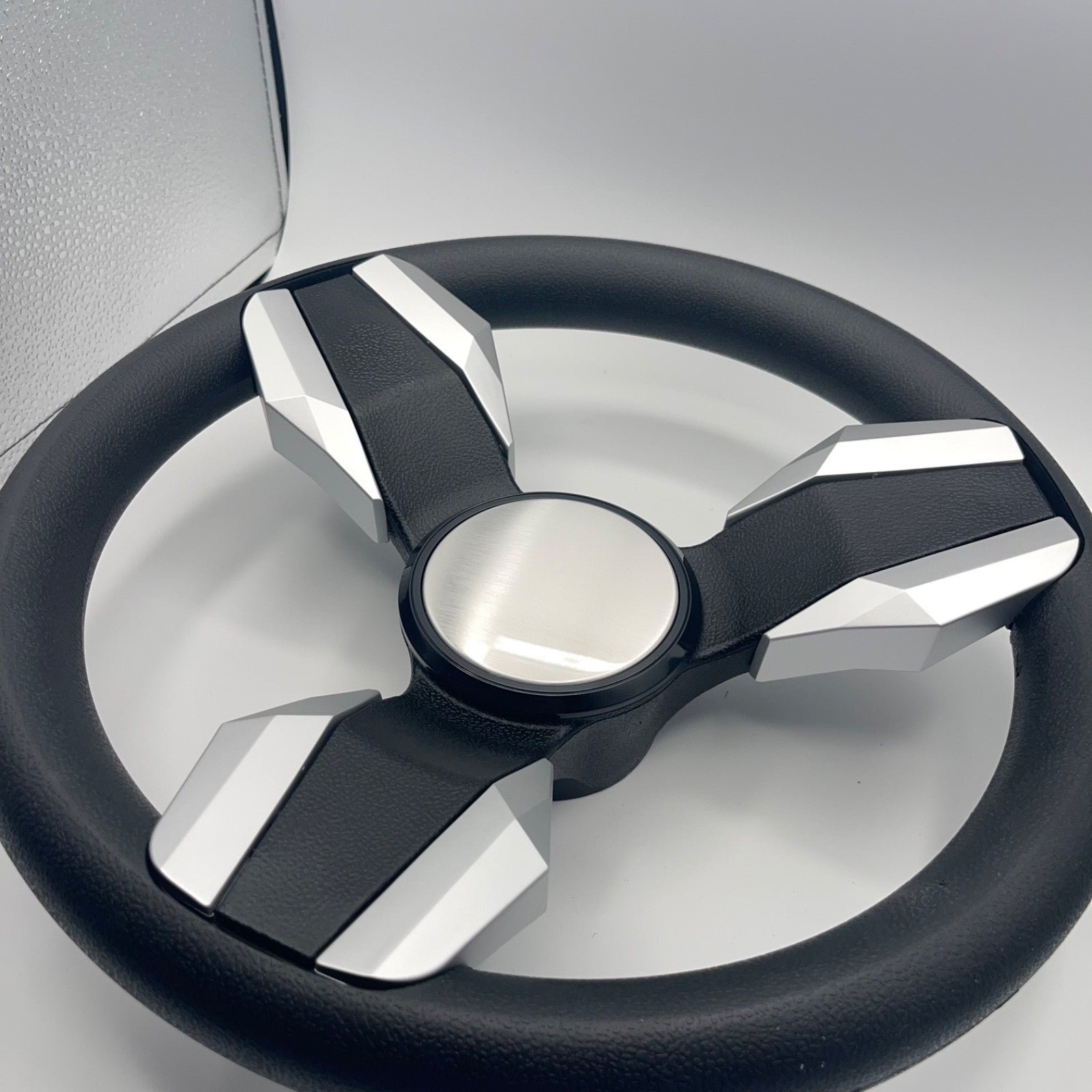 Collina Boat Steering Wheel Brushed Inserts - Keyed ONLY