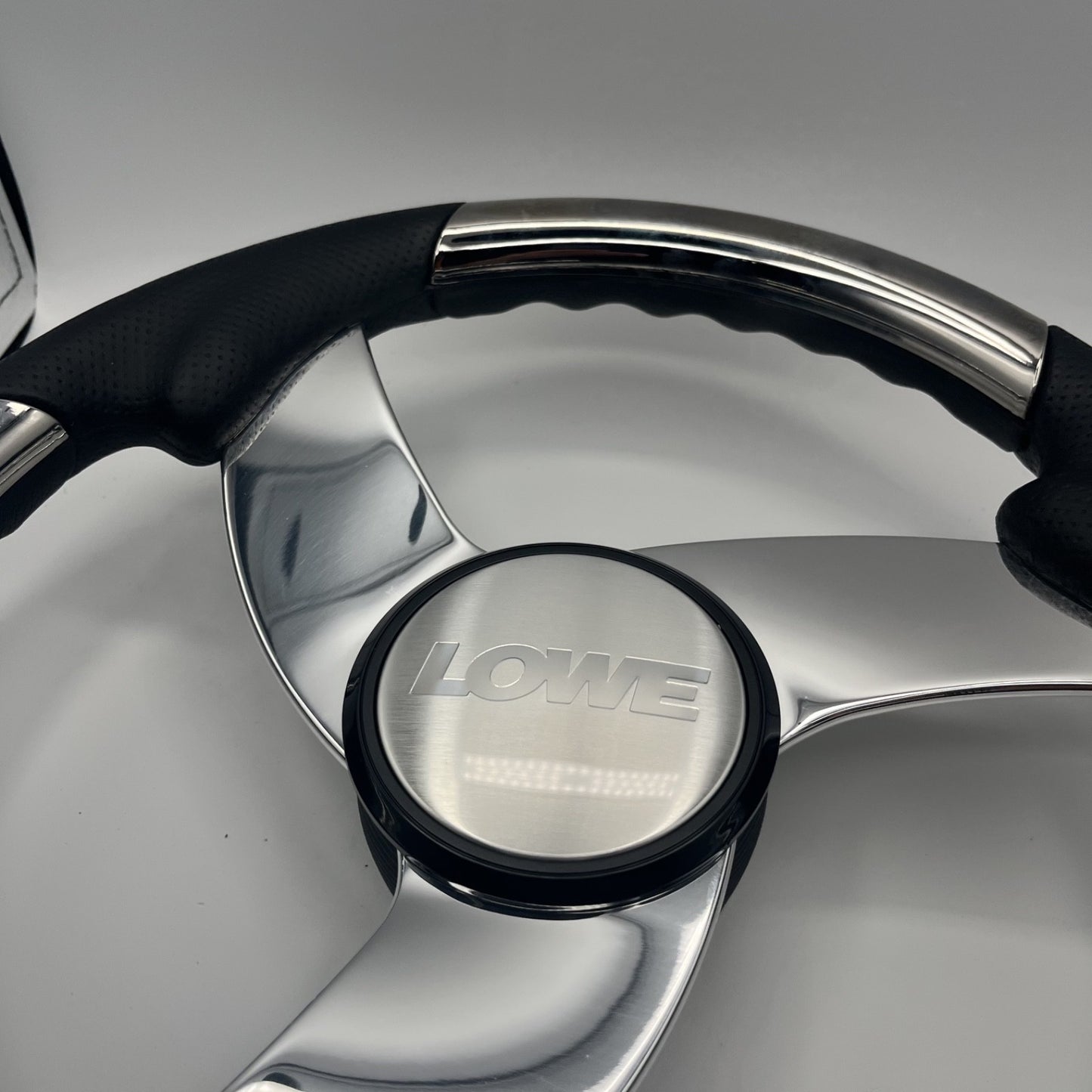 Model M533 Boat Steering Wheel Polished Alum Spoke | Lowe