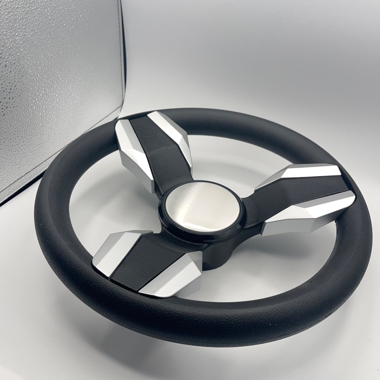 Collina Boat Steering Wheel Brushed Inserts - Keyed ONLY