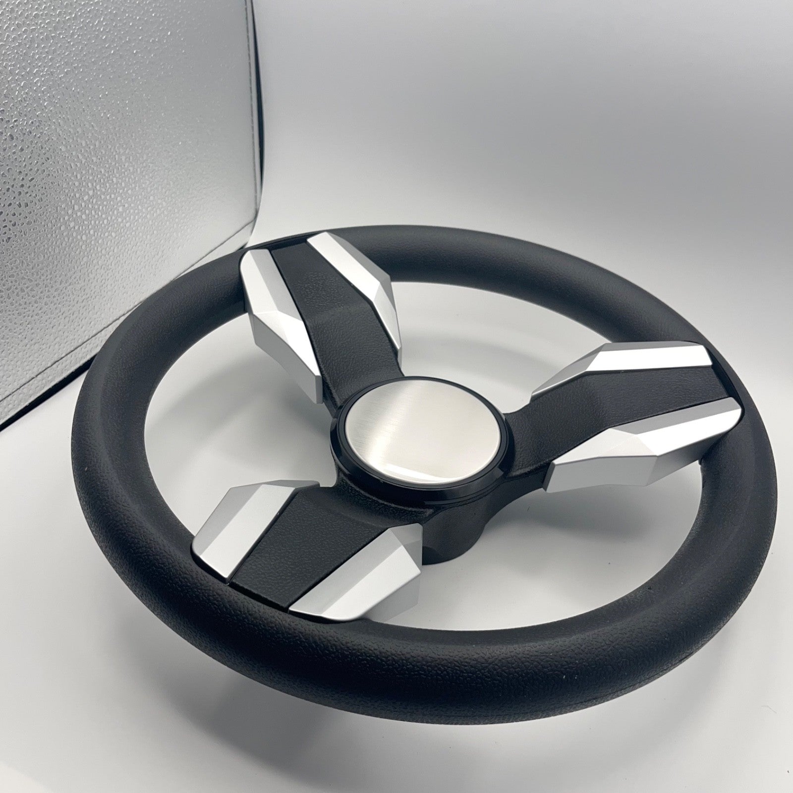 Collina Boat Steering Wheel Brushed Inserts - Keyed ONLY