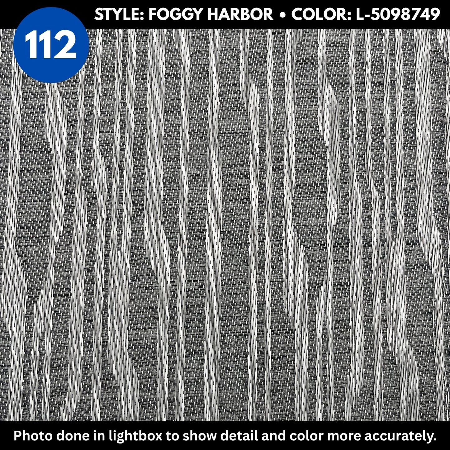 Woven Vinyl Flooring | Foggy Harbor - L-5098749 | 8'6" X 10', 15', 20' & 25'