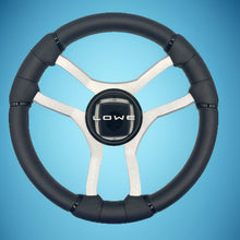 Malera Boat Steering Wheel Brushed Aluminum Spokes | Lowe Boats